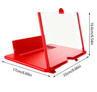 Lupa Amplificadora de Pantalla para Móvil con Soporte Plegable